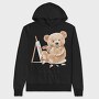 Teddy Art Rebel, Hanorac Oversize Barbati (Unisex)
