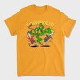Teenage Mutant Ninja Pizza, Tricou Barbati (Unisex)