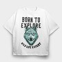 Wolf Whisperer, Tricou Oversize Barbati (Unisex)