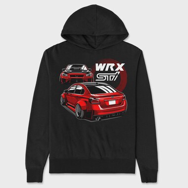 WRX STI Raptor Eye, Hanorac Oversize Barbati (Unisex)