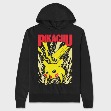 Pikachu, Hanorac Oversize Barbati (Unisex)