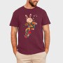 Skate Bunny Rider, Tricou Barbati (Unisex)