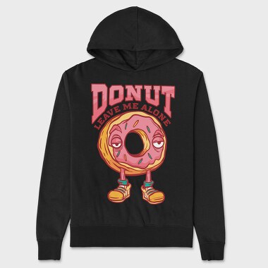 Donut Leave Me Alone, Hanorac Oversize Barbati (Unisex)