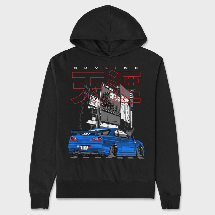 R34 Stance, Hanorac Oversize Barbati (Unisex)