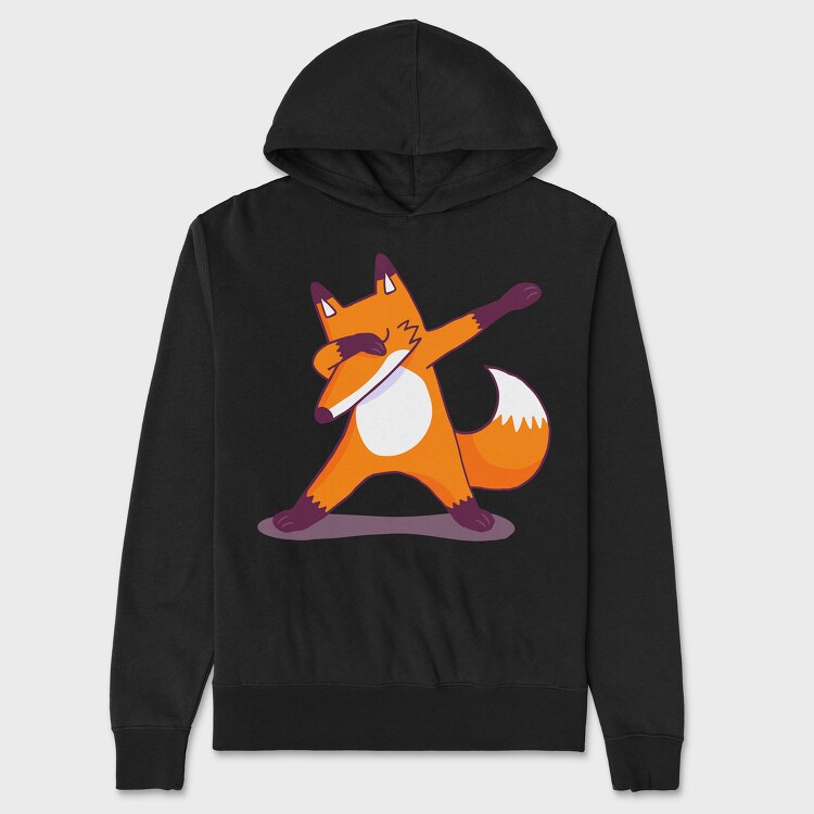 Hanorac Barbati (Unisex), Dab Animal Comics Fox