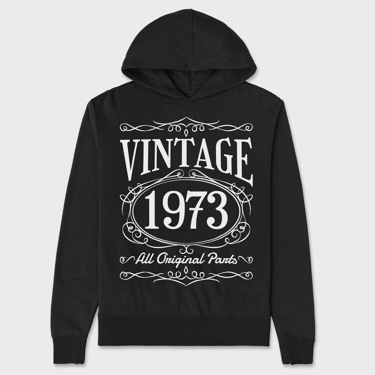 Vintage Birthday, Hanorac Oversize Barbati (Unisex)