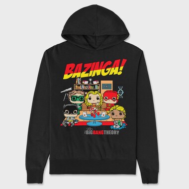 Bazinga Comics, Hanorac Oversize Barbati (Unisex)