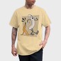 Naked Banana Retro, Tricou Barbati (Unisex)