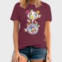 Panda Pop Art Blooms, Tricou Barbati (Unisex)