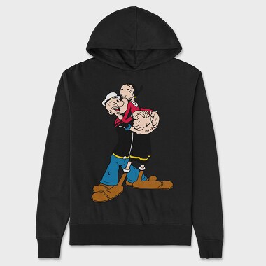 Popeye 13, Hanorac Oversize Barbati (Unisex)