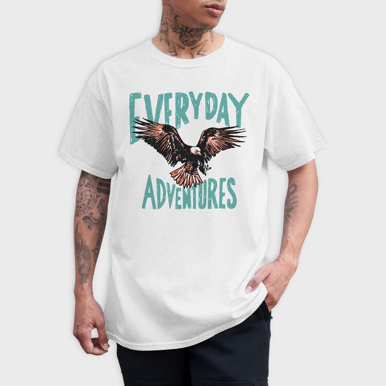 Everyday Adventures, Tricou Barbati (Unisex)