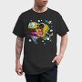 Spongebob Splat Attack, Tricou Barbati (Unisex)