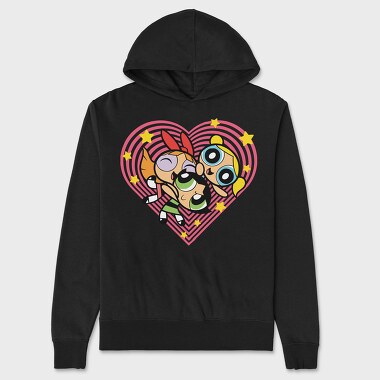 The Powerpuff Girls 5, Hanorac Oversize Barbati (Unisex)