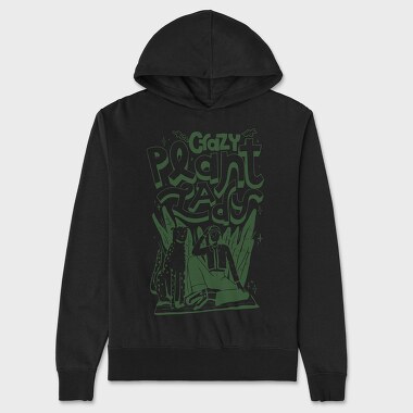 Crazy Plant Lady, Hanorac Oversize Barbati (Unisex)