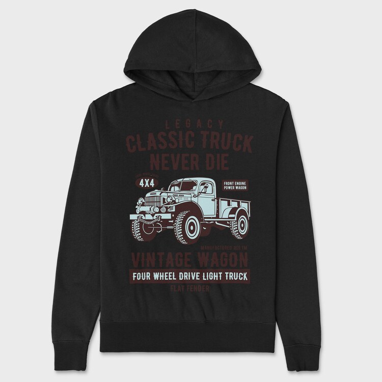 Hanorac Barbati (Unisex), Classic Truck