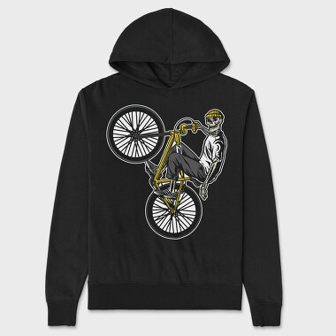 Hanorac Barbati (Unisex), Skeleton BMX