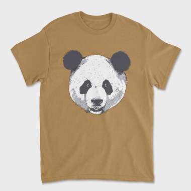 Tricou Barbati (Unisex), Panda Head