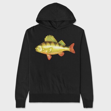 Yellow Perch, Hanorac Oversize Barbati (Unisex)