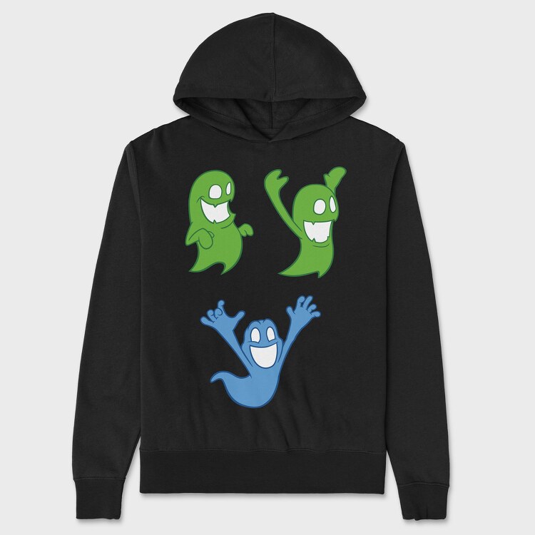 Goob Greenie Ghost, Hanorac Oversize Barbati (Unisex)