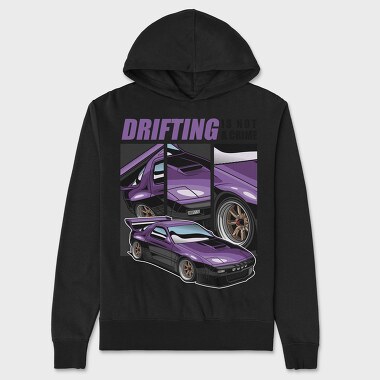 Drifting Is Not a Crime, Hanorac Oversize Barbati (Unisex)