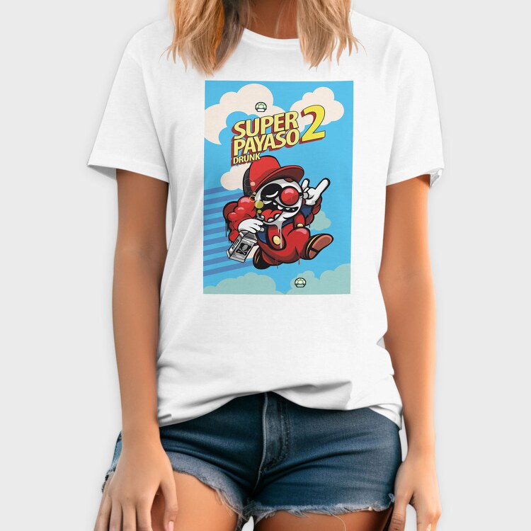 Drunk Clown Cloud, Tricou Barbati (Unisex)