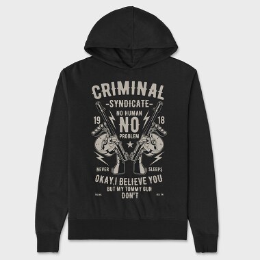 Criminal Syndicate, Hanorac Oversize Barbati (Unisex)