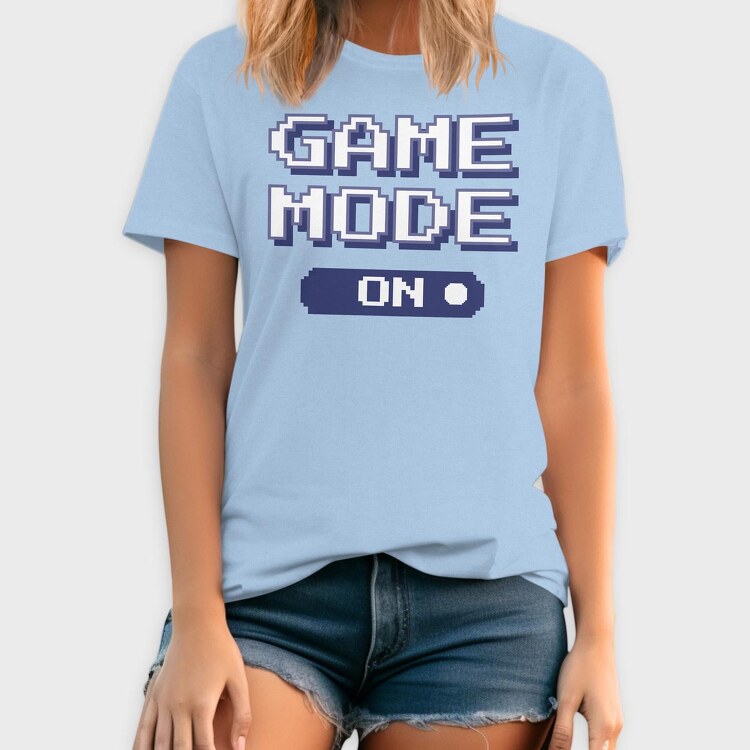 Game Mode On, Tricou Barbati (Unisex)