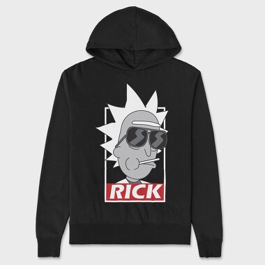 Rick and Morty 58, Hanorac Oversize Barbati (Unisex)