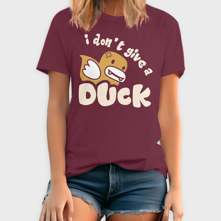 Ducky Dont Give, Tricou Barbati (Unisex)