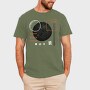 Abstract Organic, Tricou Barbati (Unisex)