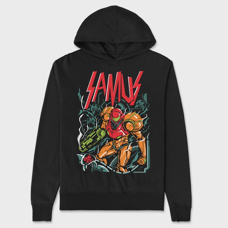 Samus (2), Hanorac Oversize Barbati (Unisex)