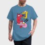 Crazy Dog, Tricou Barbati (Unisex)