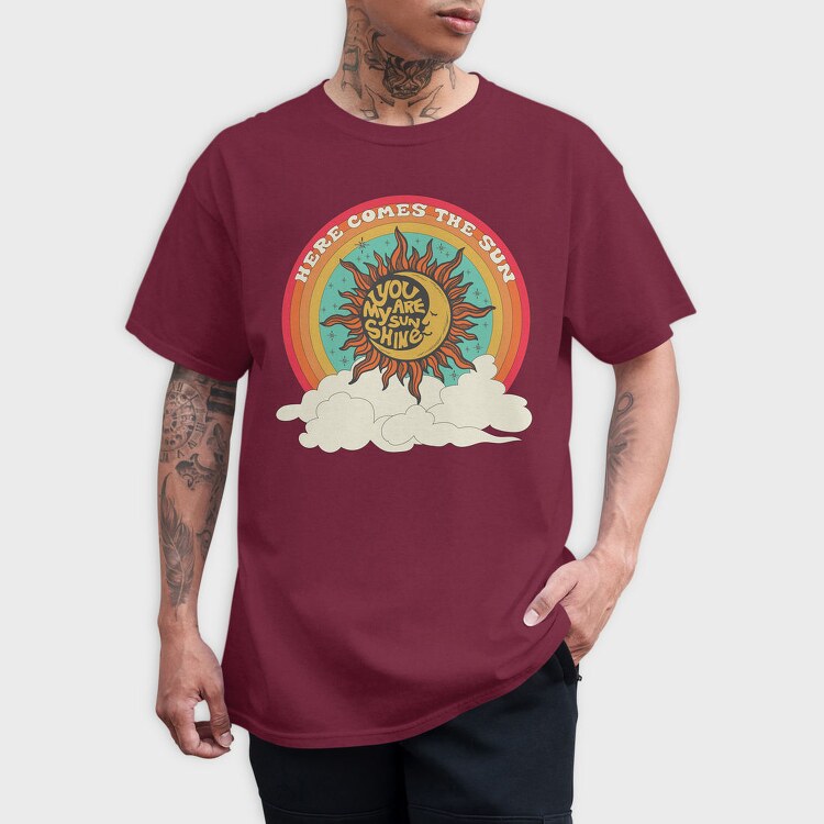 Sunshine Vibes, Tricou Barbati (Unisex)