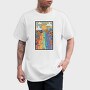 Peaceful Vibes Floral, Tricou Barbati (Unisex)