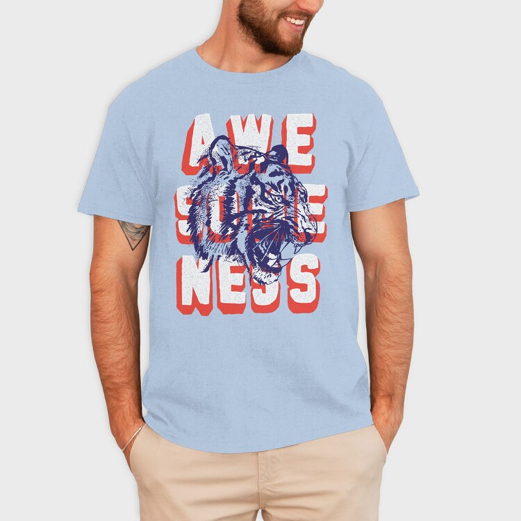 Awesome Beast Vibes, Tricou Barbati (Unisex)