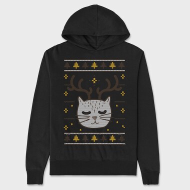 Cut Cat Ugly Sweater, Hanorac Oversize Barbati (Unisex)