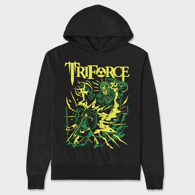 Triforce, Hanorac Oversize Barbati (Unisex)