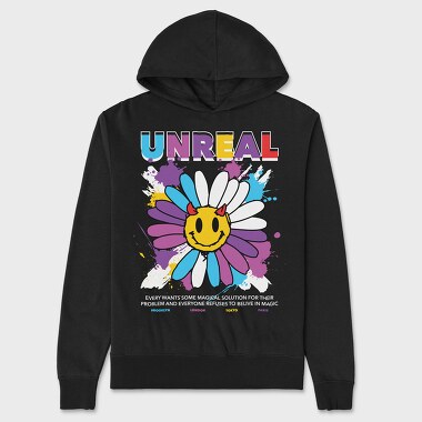 Unreal 1, Hanorac Oversize Barbati (Unisex)