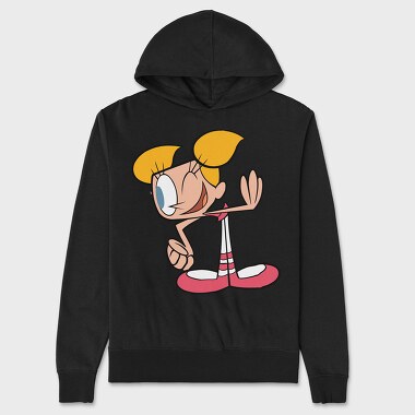 Cartoon Retro Dexter Laboratory 4, Hanorac Oversize Barbati (Unisex)