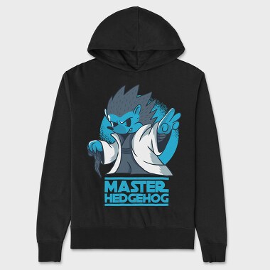 Master Hedgehog, Hanorac Oversize Barbati (Unisex)