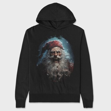 Horror Santa, Hanorac Oversize Barbati (Unisex)