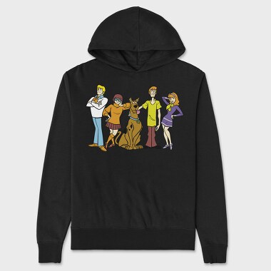 Scooby Doo 6, Hanorac Oversize Barbati (Unisex)