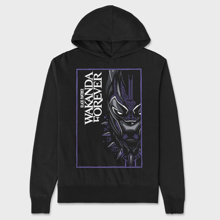 wakanda forever, Hanorac Oversize Barbati (Unisex)