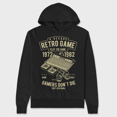 Hanorac Barbati (Unisex), Retro Game