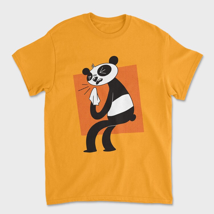 Allergic Panda, Tricou Barbati (Unisex)