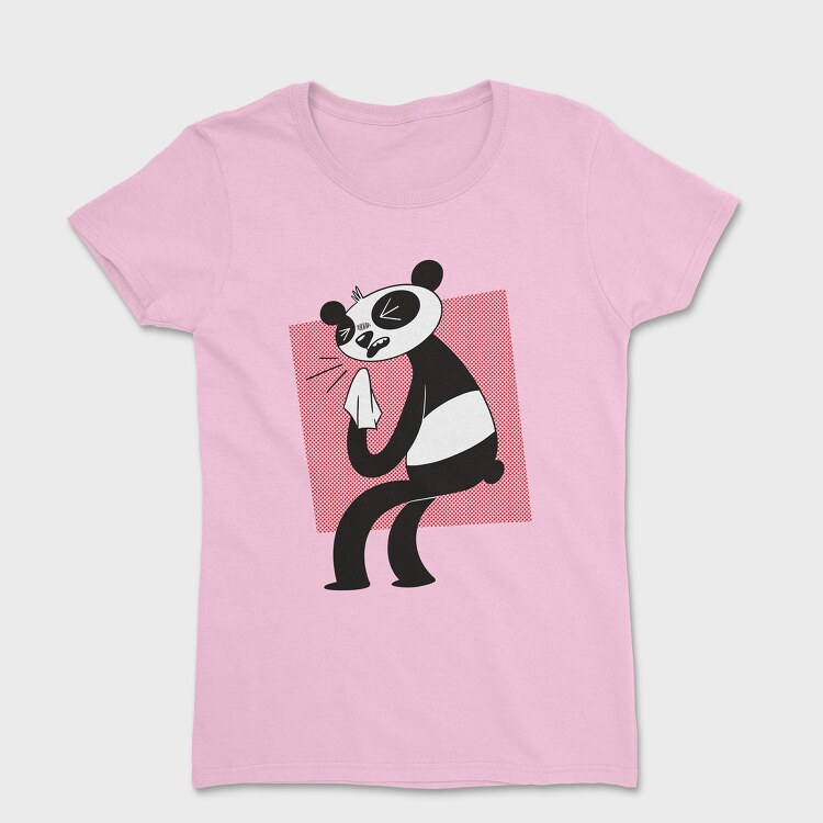 Tricou Femei, Allergic Panda