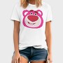 Pink Bear Smile, Tricou Barbati (Unisex)
