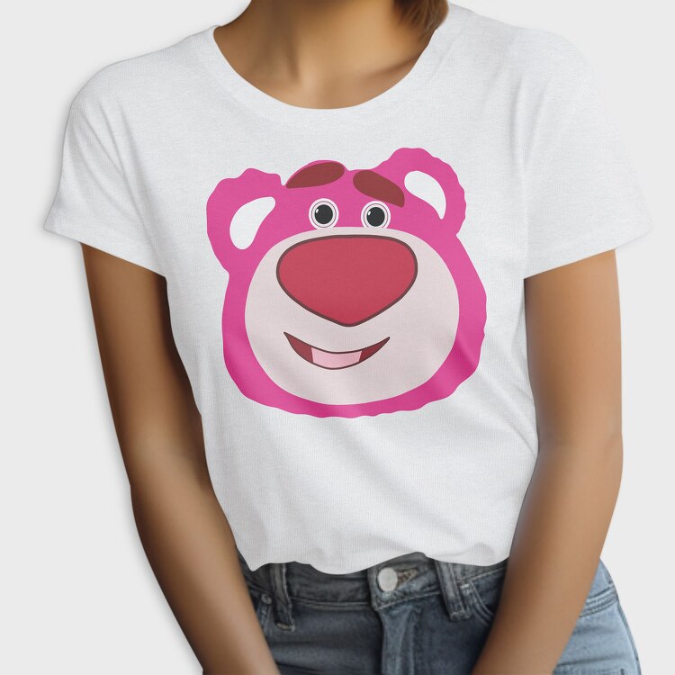 Pink Bear Smile, Tricou Femei