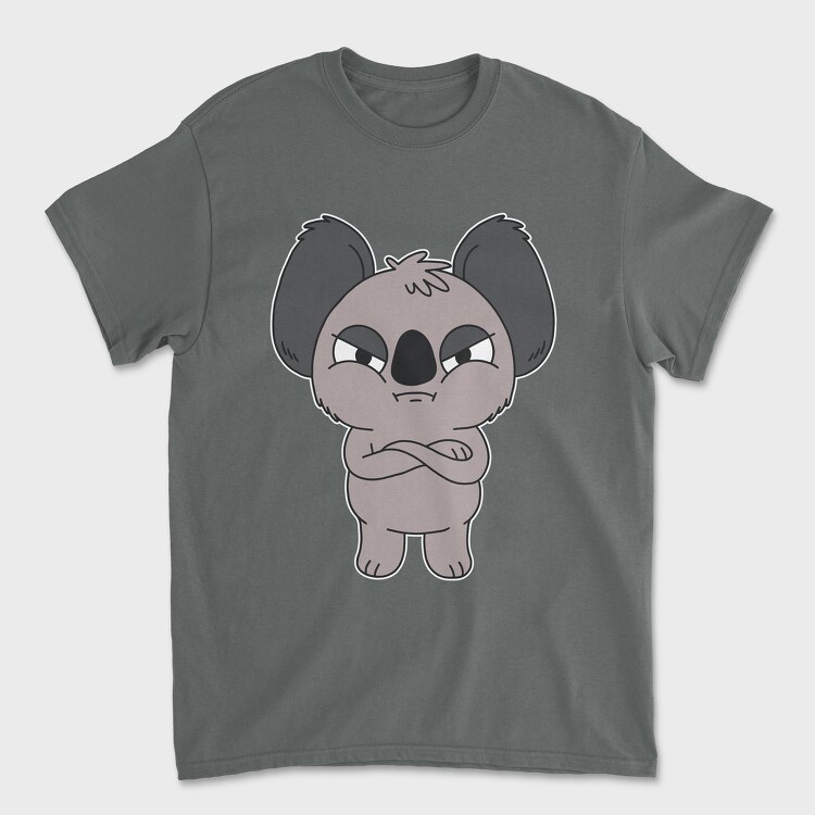 Angry Koala, Tricou Barbati (Unisex)