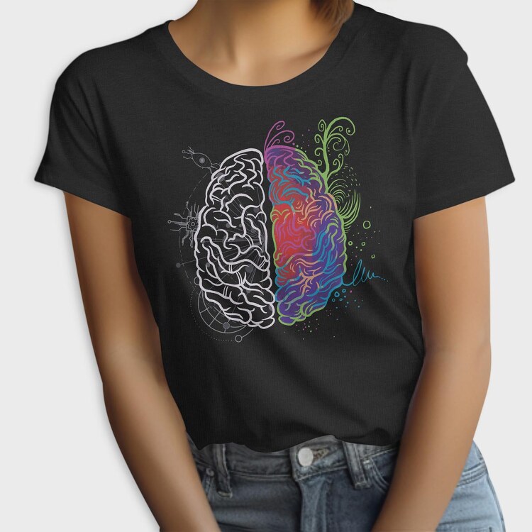 Brain Leftand Right, Tricou Femei